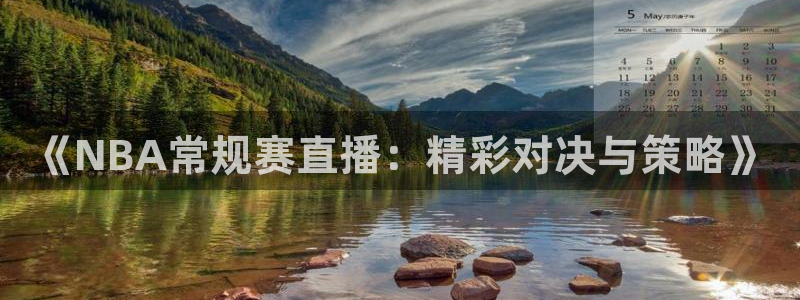 so米直播免费体育直播：《NBA常规赛直播：精彩对决与策略》